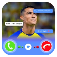 Ronaldo Fake call video & chat