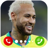 Neymar fake video call : prank