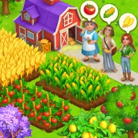 Family Farm Town: Merge Game